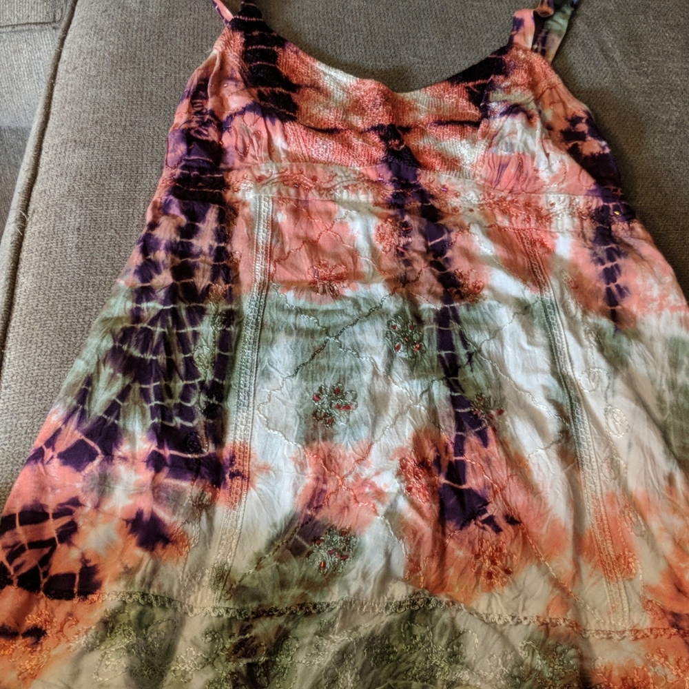 Tie-dye tank top